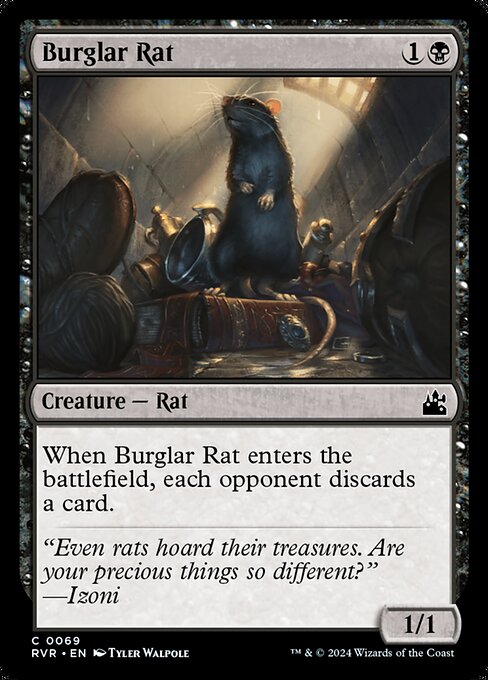 Burglar Rat (Ravnica Remastered #69)