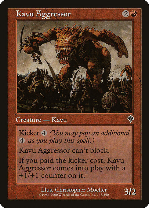 Kavu Aggressor (Invasion #148)