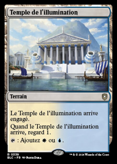 Temple of Enlightenment (Bloomburrow Commander #339)