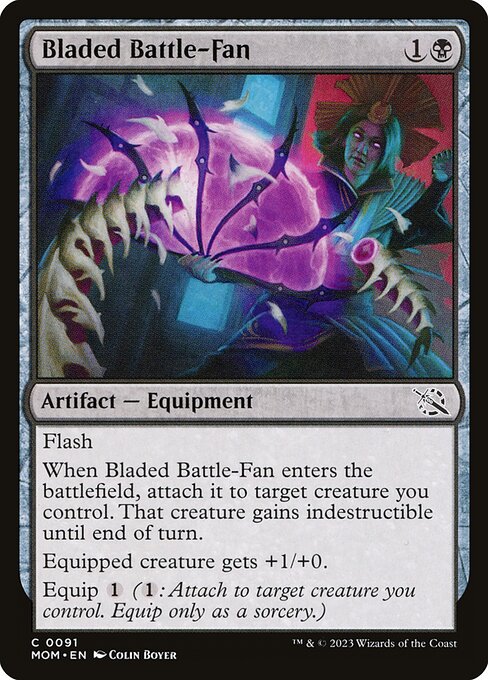 Bladed Battle-Fan card image