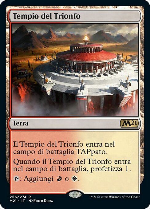 Temple of Triumph (Core Set 2021 #256)
