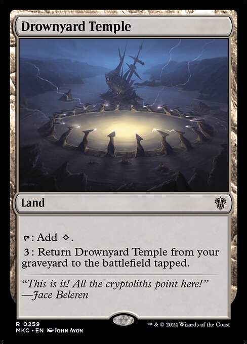 Drownyard Temple (Murders at Karlov Manor Commander #259)