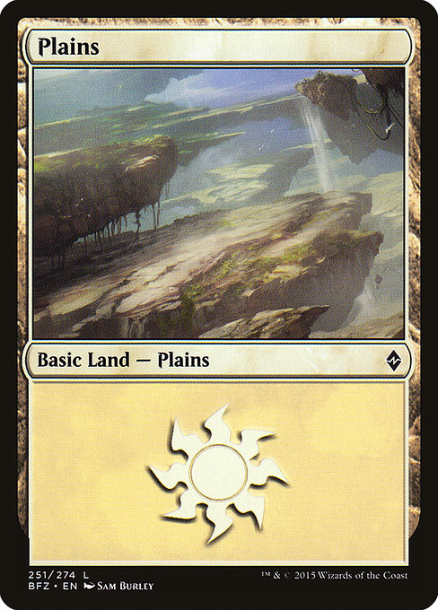 Plains (Battle for Zendikar #251a)