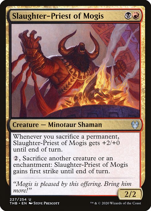 Slaughter-Priest of Mogis (Theros Beyond Death #227)