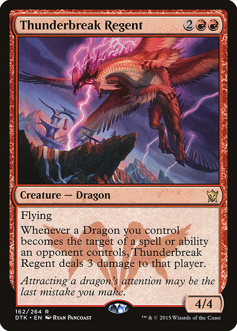 Thunderbreak Regent (Dragons of Tarkir #162)