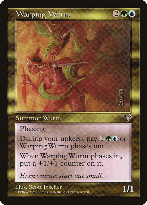 Warping Wurm card image