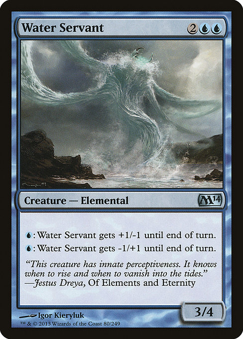 Water Servant (Magic 2014 #80)