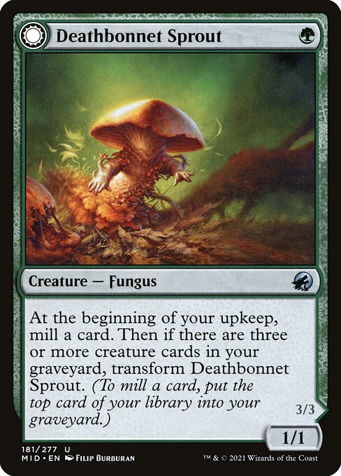 Deathbonnet Sprout // Deathbonnet Hulk card image