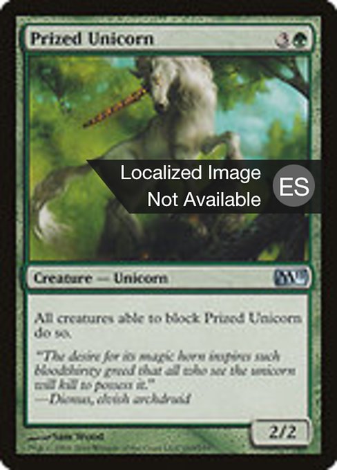 Prized Unicorn (Magic 2011 #193)