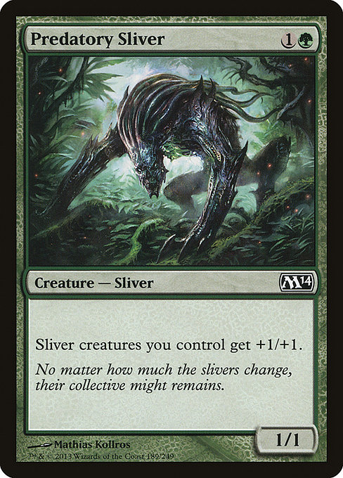 Predatory Sliver card image