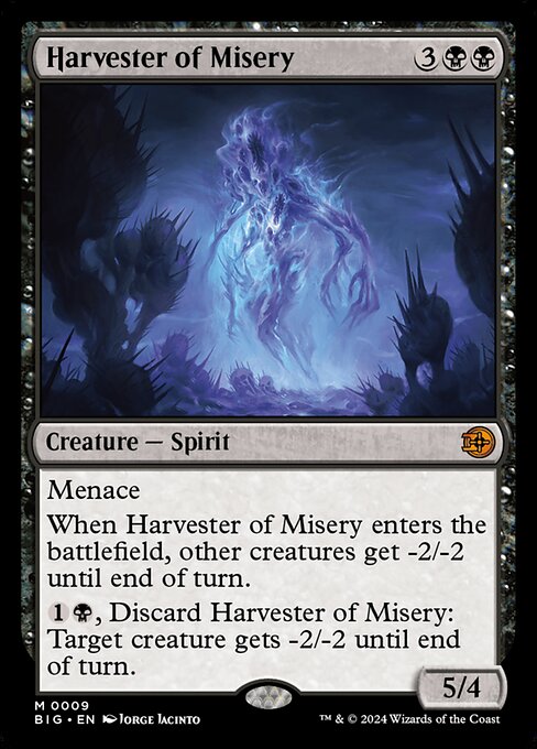 Moissonneur de misère|Harvester of Misery