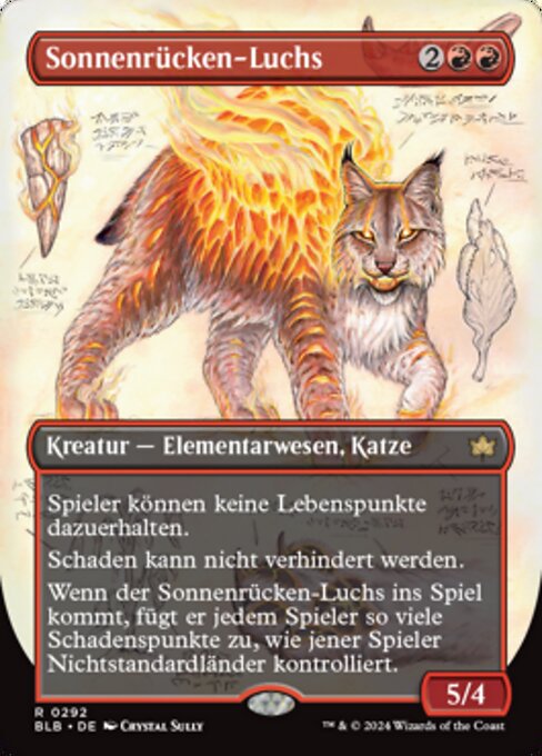 Sunspine Lynx (Bloomburrow #292)