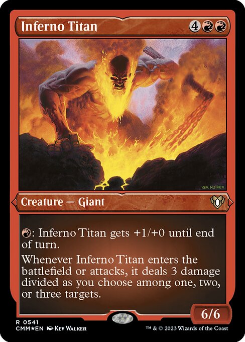 Inferno Titan (Commander Masters #541)