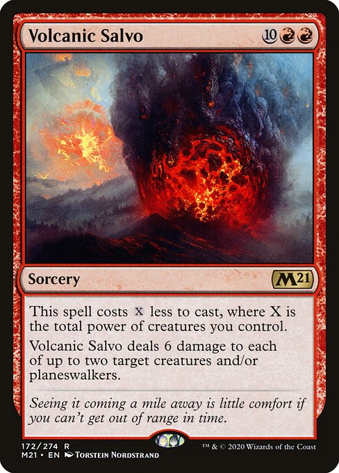 Volcanic Salvo (Core Set 2021 #172)