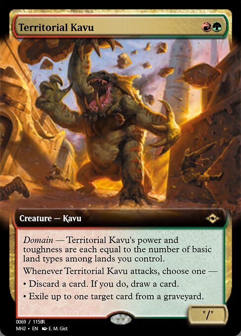 Territorial Kavu (Magic Online Promos #91339)