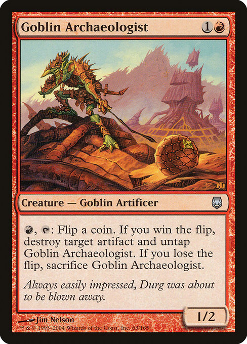 Archéologue gobelin|Goblin Archaeologist