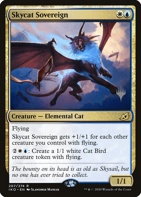 Skycat Sovereign (Ikoria: Lair of Behemoths Promos #207p)