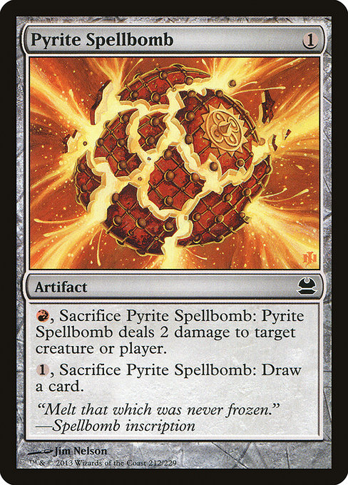 Pyrite Spellbomb (Modern Masters #212)