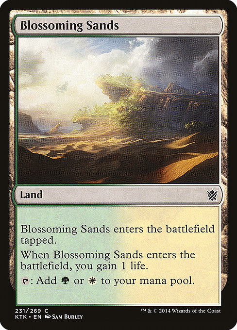 Sables verdoyants|Blossoming Sands