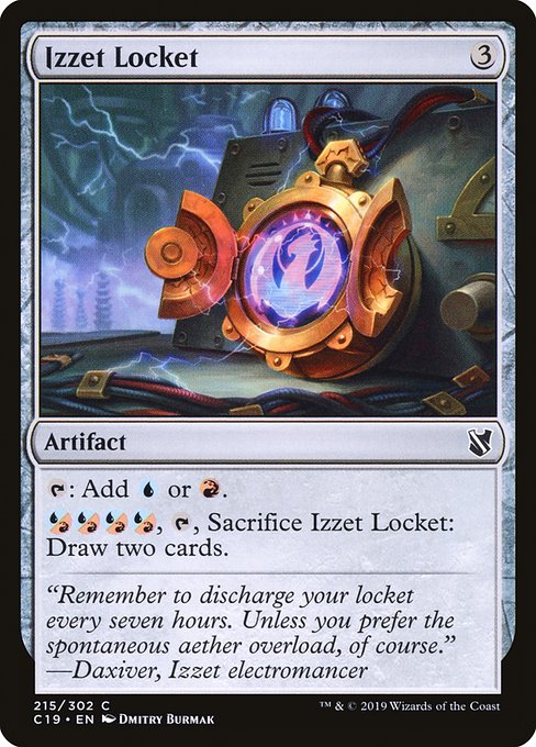 Izzet Locket (Commander 2019 #215)