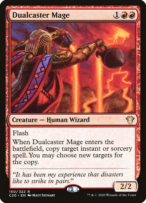 Dualcaster Mage (Commander 2020 #150)