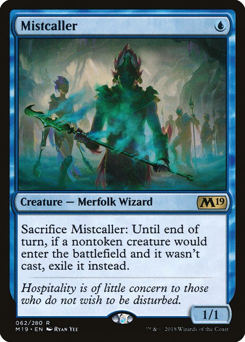 Mistcaller (Core Set 2019 #62)