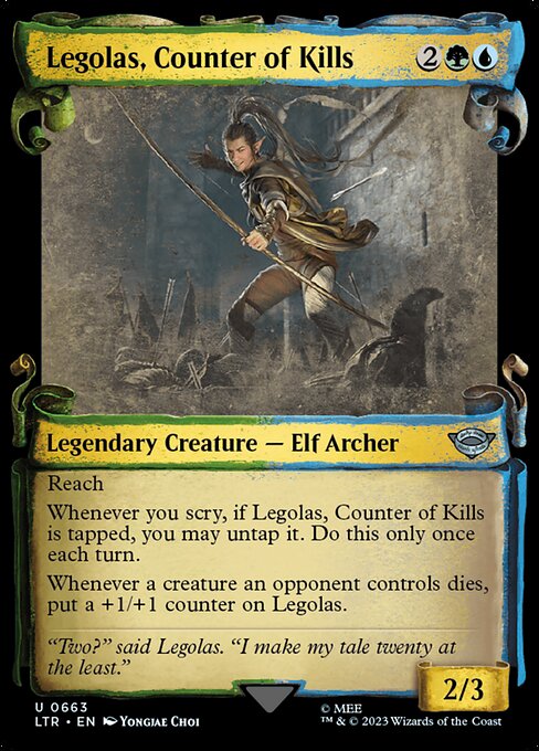Legolas, Counter of Kills (ltr) 663