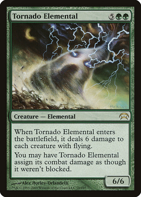 Tornado Elemental (Planechase #79)