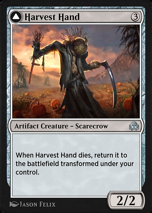 Harvest Hand // Scrounged Scythe (Shadows over Innistrad Remastered #252)