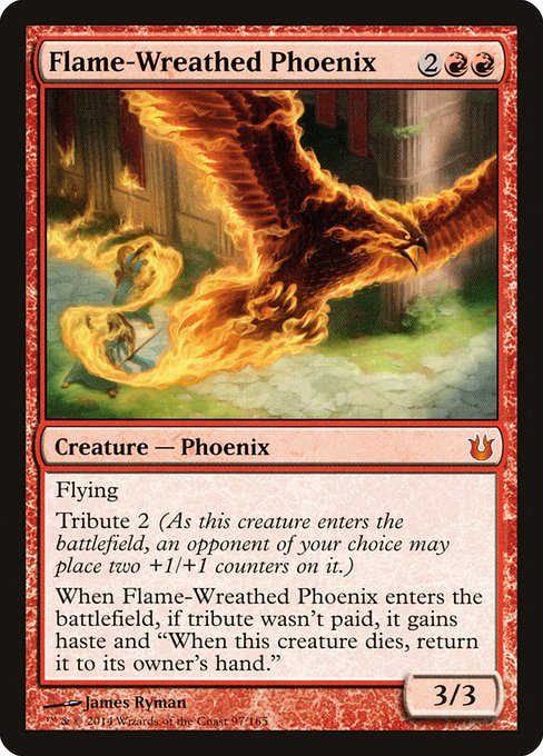 Phénix nimbé de flammes|Flame-Wreathed Phoenix