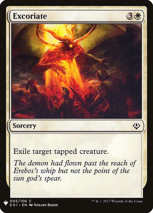 Excoriate (Mystery Booster #99)