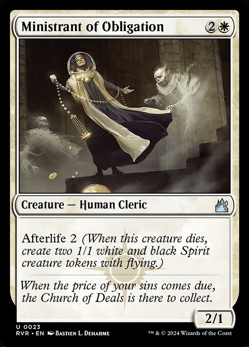 Ministrant of Obligation (Ravnica Remastered #23)