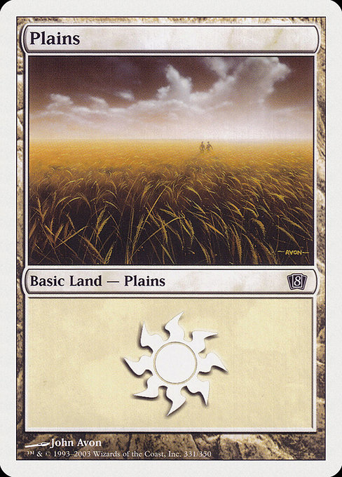 Plains (Eighth Edition #331)
