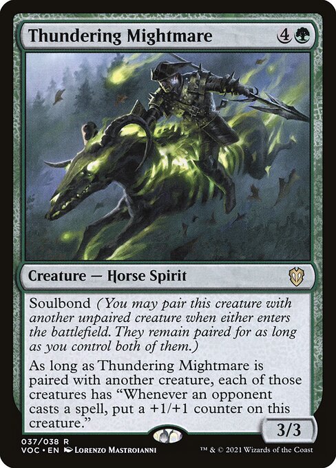 Thundering Mightmare (Crimson Vow Commander #37)