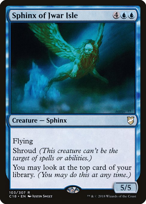 Sphinx of Jwar Isle (Commander 2018 #103)