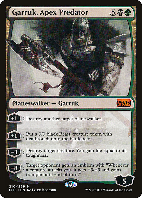 Garruk, Apex Predator (Magic 2015 #210)