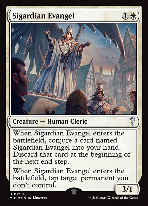 Sigardian Evangel (Mystery Booster 2 #258)