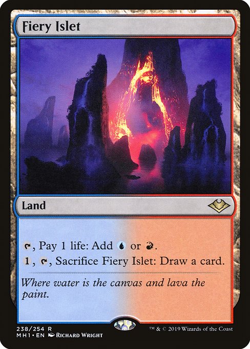 Fiery Islet card image