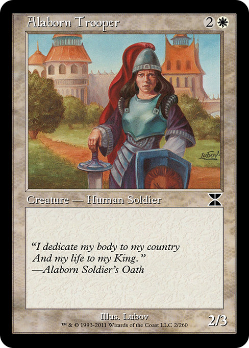 Alaborn Trooper (Masters Edition IV #2)