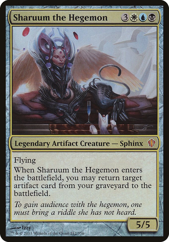 Sharuum the Hegemon (Commander 2013 Oversized #212)