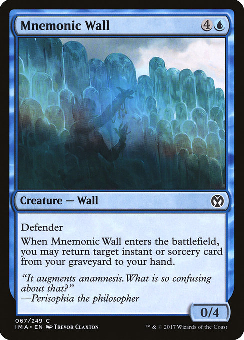 Mnemonic Wall (Iconic Masters #67)