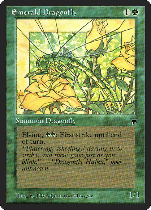 Emerald Dragonfly (Legends #184)