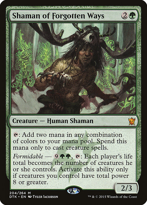 Shaman of Forgotten Ways (Dragons of Tarkir #204)