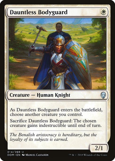 Dauntless Bodyguard card image