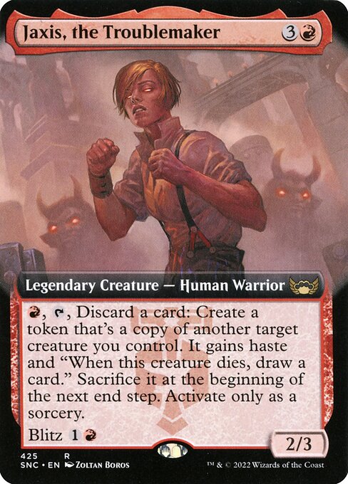 Jaxis, the Troublemaker (Extended Art)