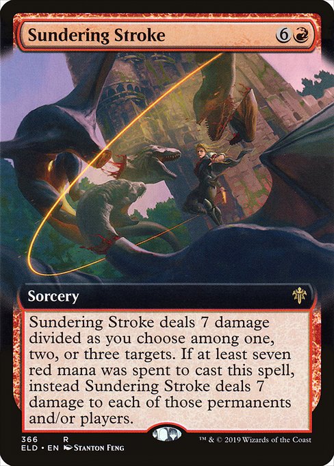 Sundering Stroke (Throne of Eldraine #366)