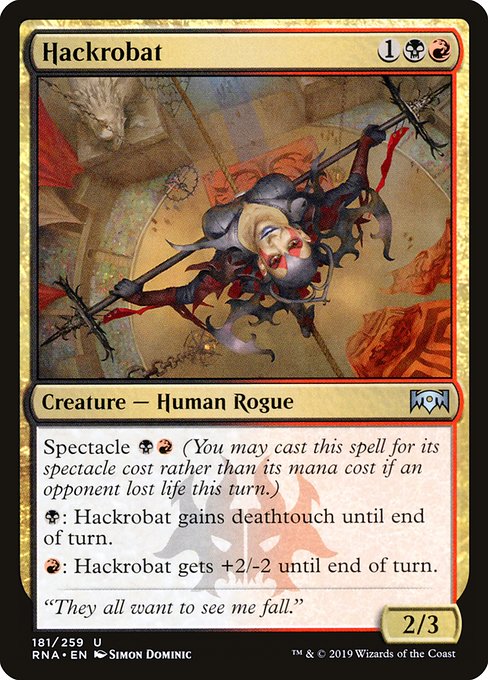 Hackrobat (Ravnica Allegiance #181)