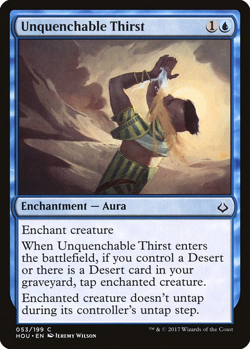 Unquenchable Thirst (Hour of Devastation #53)