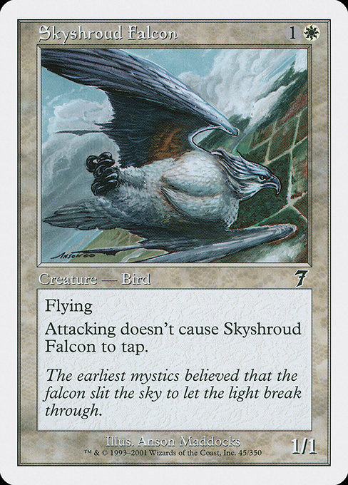 Faucon de Linciel|Skyshroud Falcon