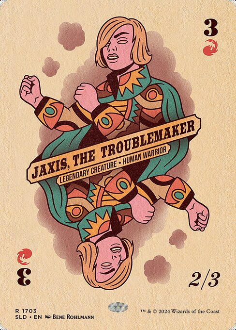 Jaxis, la fauteuse de troubles|Jaxis, the Troublemaker